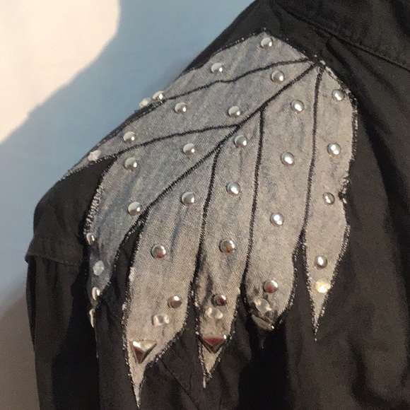 🌼Vintage 80’s🌼 First Class embellished blouse size medium - Picture 4 of 16